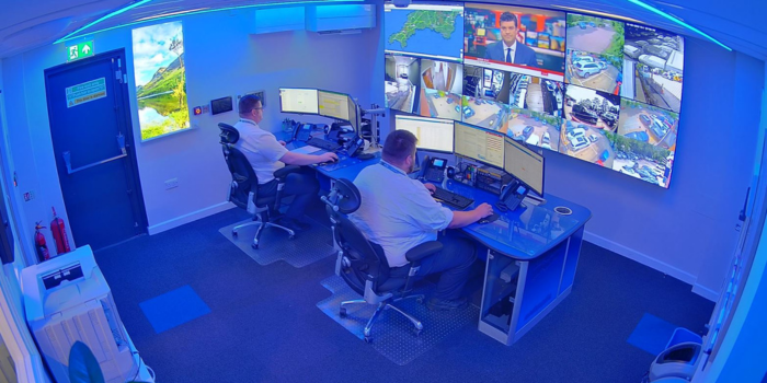 control room for continuous security monitoring